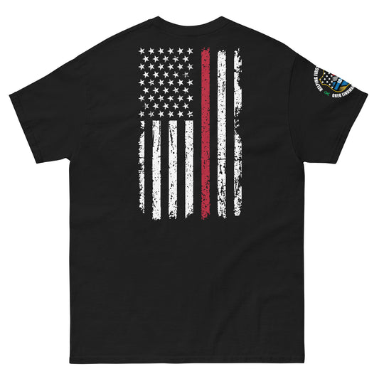 Fire First Responder Flag Tee